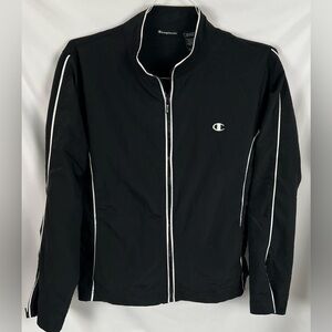 Champion Elite Women’s Large Jacket Zip Black Track